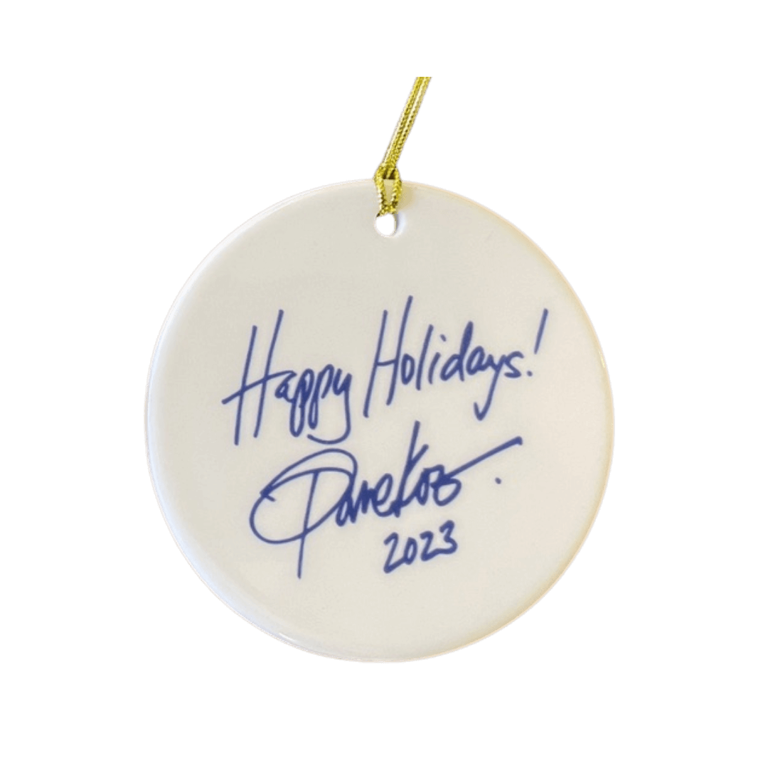 Dave Koz Christmas Ornament
