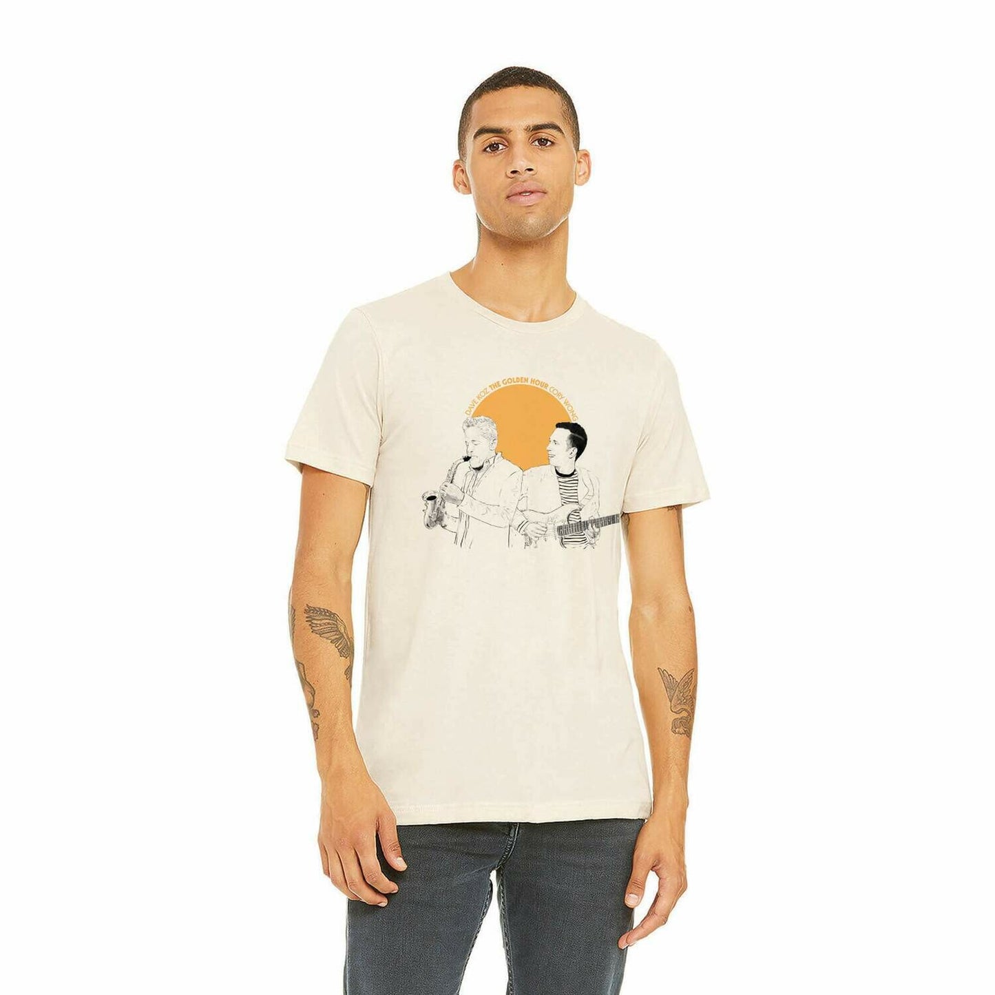 Dave Koz and Cory Wong: The Golden Hour - T-SHIRT (Natural)