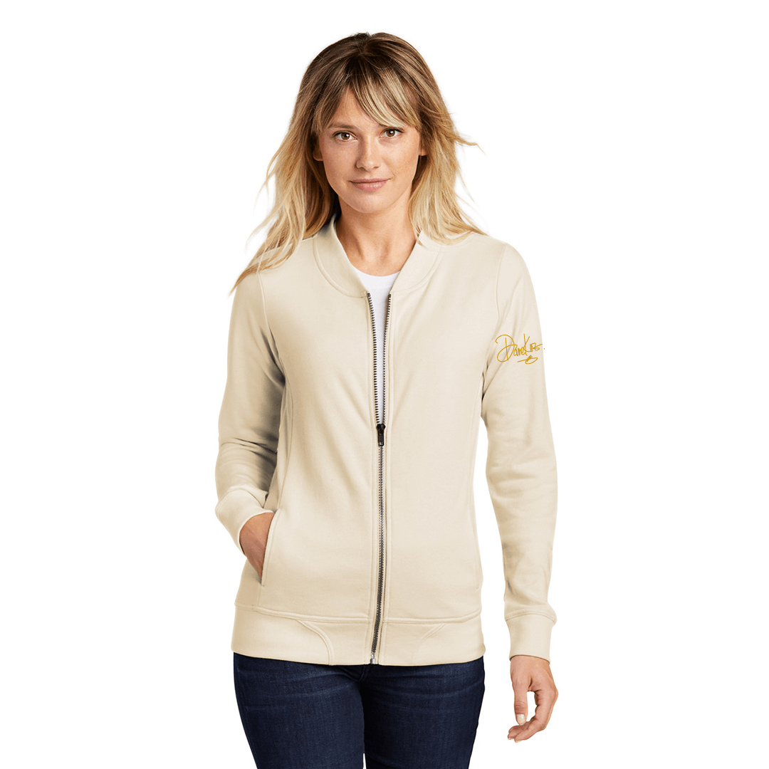 Ladies French Terry Bomber