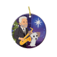 Dave Koz Christmas Ornament
