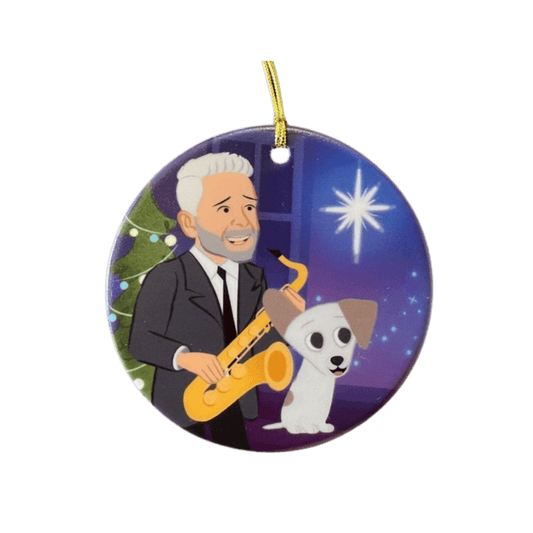 Dave Koz Christmas Ornament